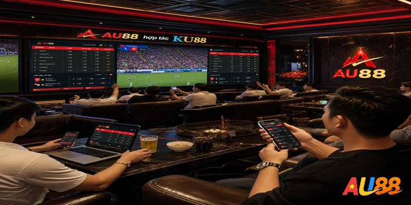 AU88 hợp tác Ku88 tạo lợi thế cho người chơi trong soi kèo bóng đá và giải trí live.